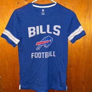 Youth Large  size 14/16 NFL Buffalo Bills T Shirt - distressed look 60/40 blend